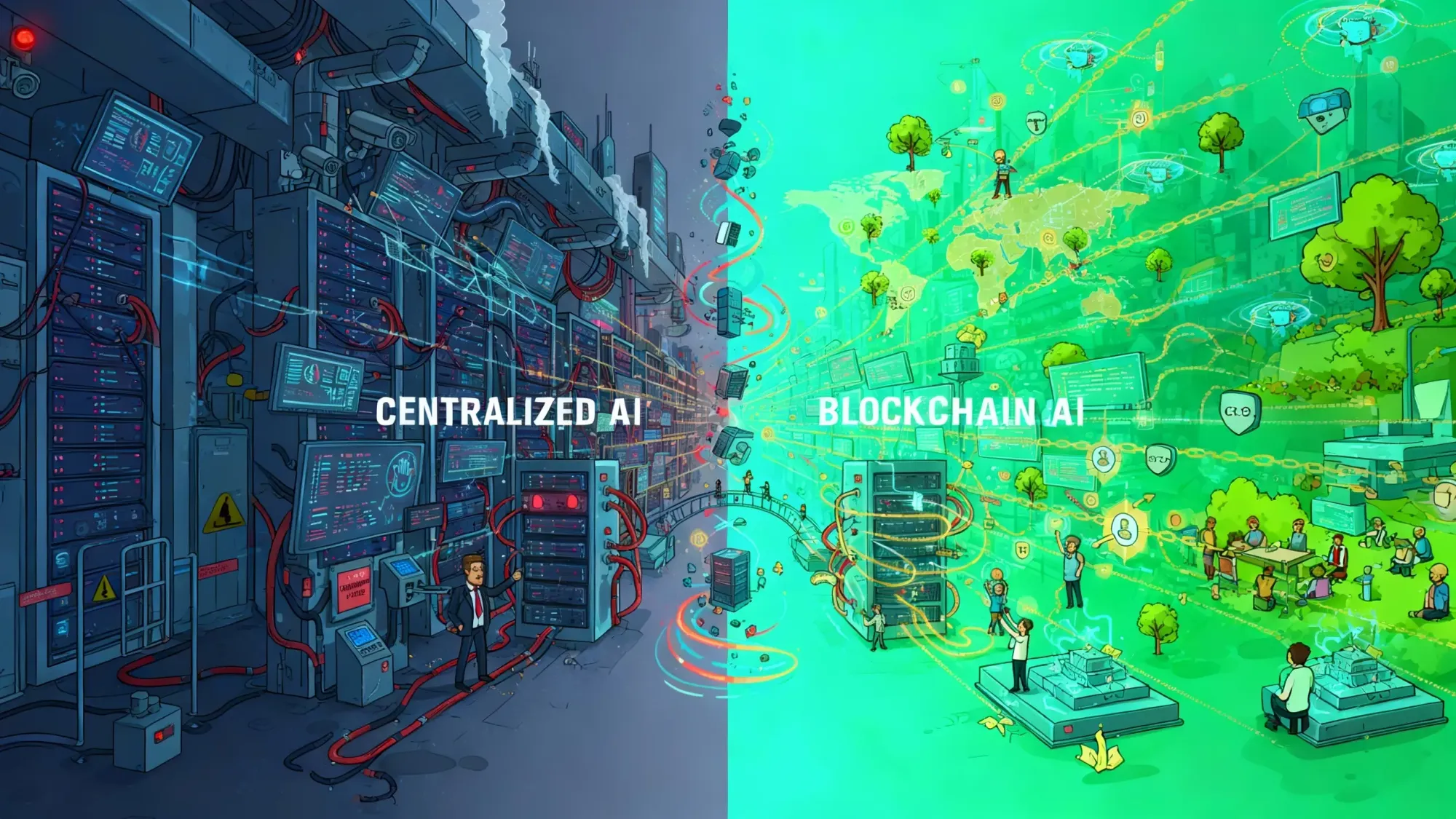 Blockchain AI Agents vs Centralized AI Platforms Which Is Better?